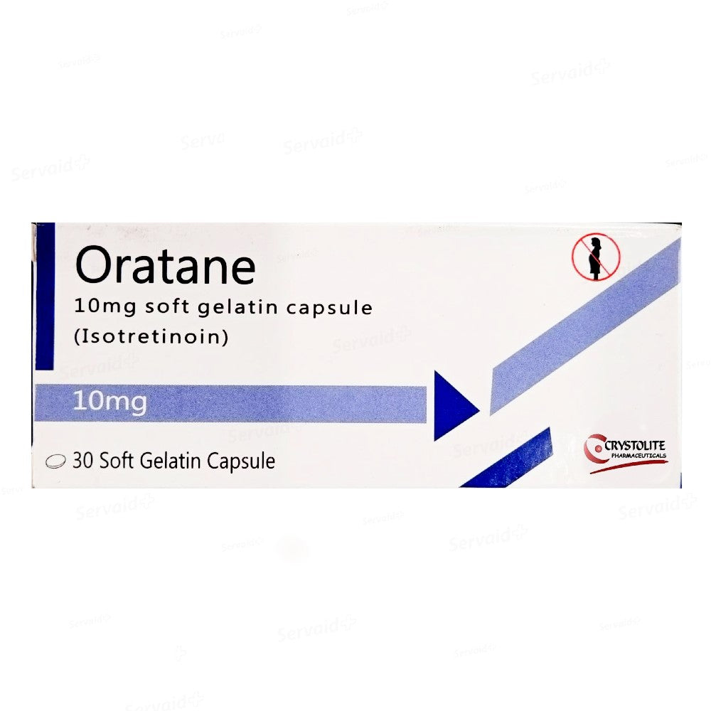 Oratane 10mg Softgels, 30 Ct - Crystolite