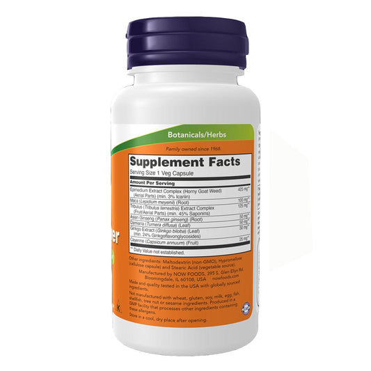 NOW Men's Virility Power, 60 Ct