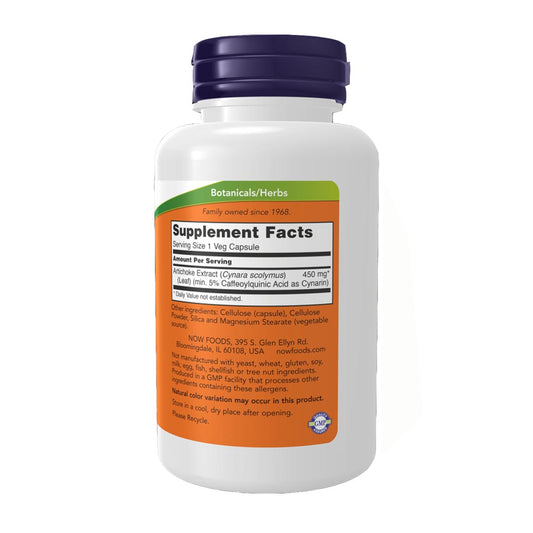 NOW Artichoke Extract 450mg, 90 Ct