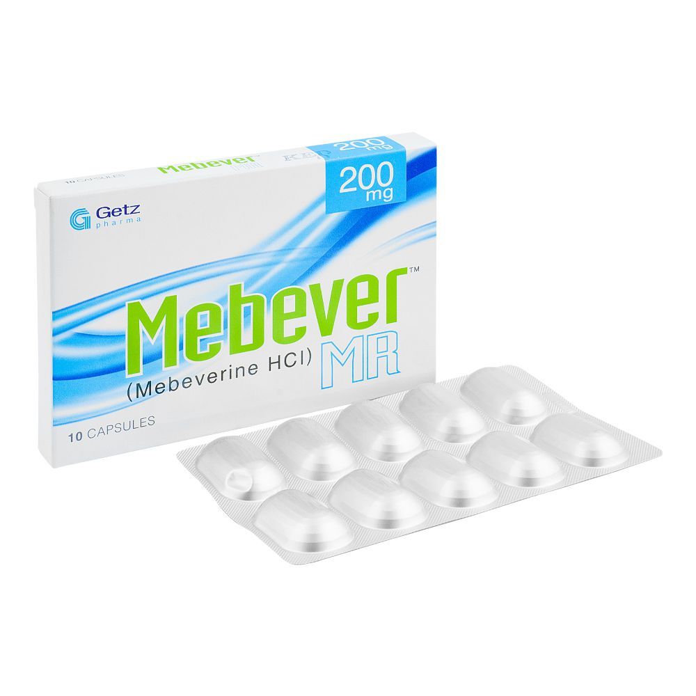 Mebever MR Capsules 200mg, 10 Ct - Getz Pharma
