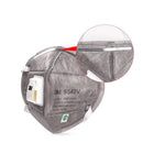 3M 9541V Carbon Respirator Mask with Valve Earloop, 1 Ct