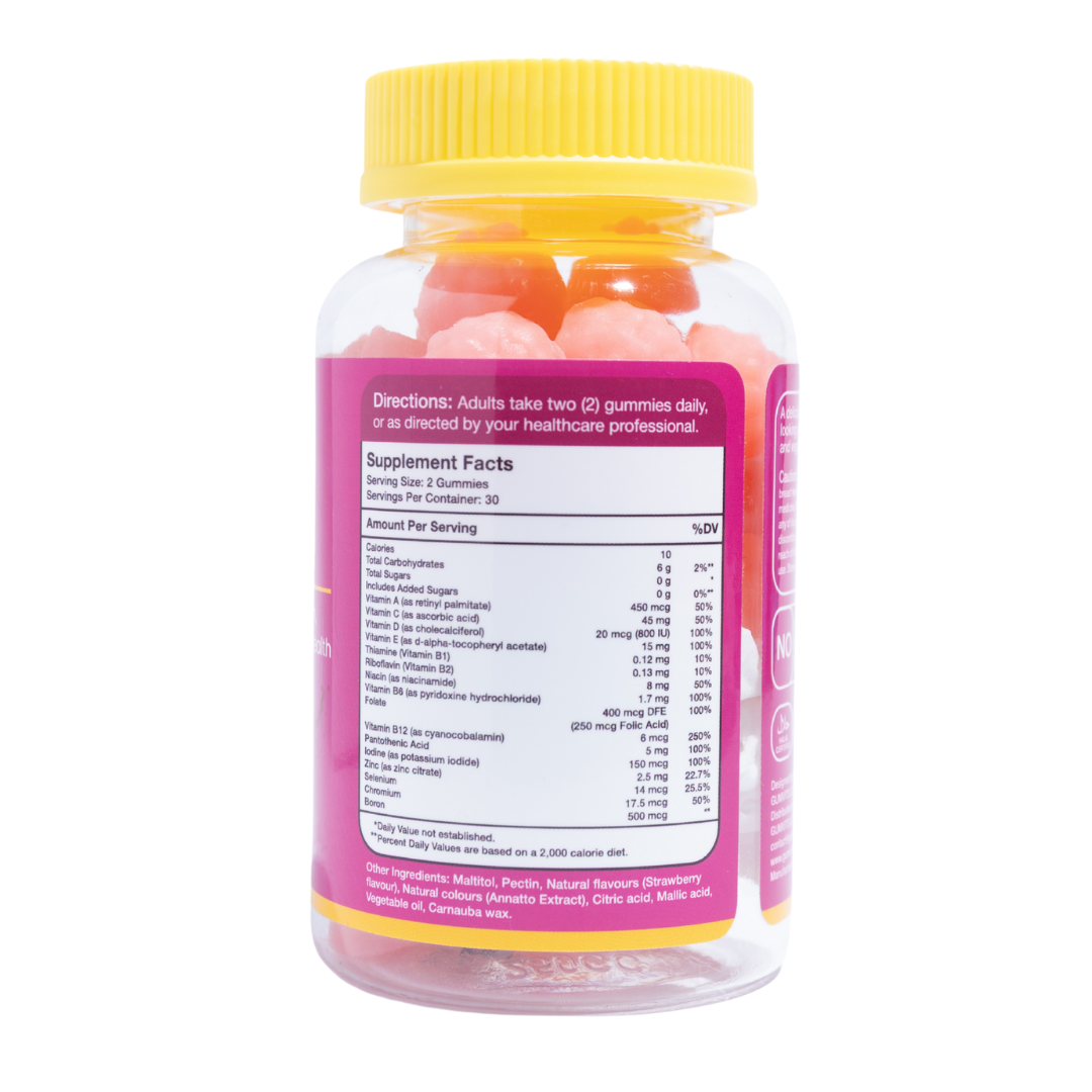 Gumvits Women's Multi Gummies, 60 Ct