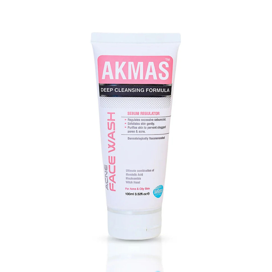 AKMAS Deep Cleansing Acne Face Wash Formula, 100 ml - Diligence