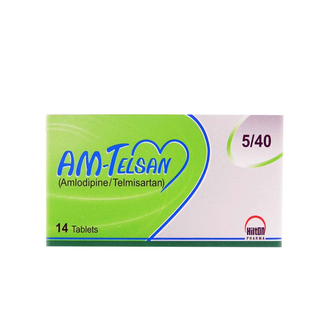 AM-Telsan Tablets 5/40mg, 14 Ct - Hilton