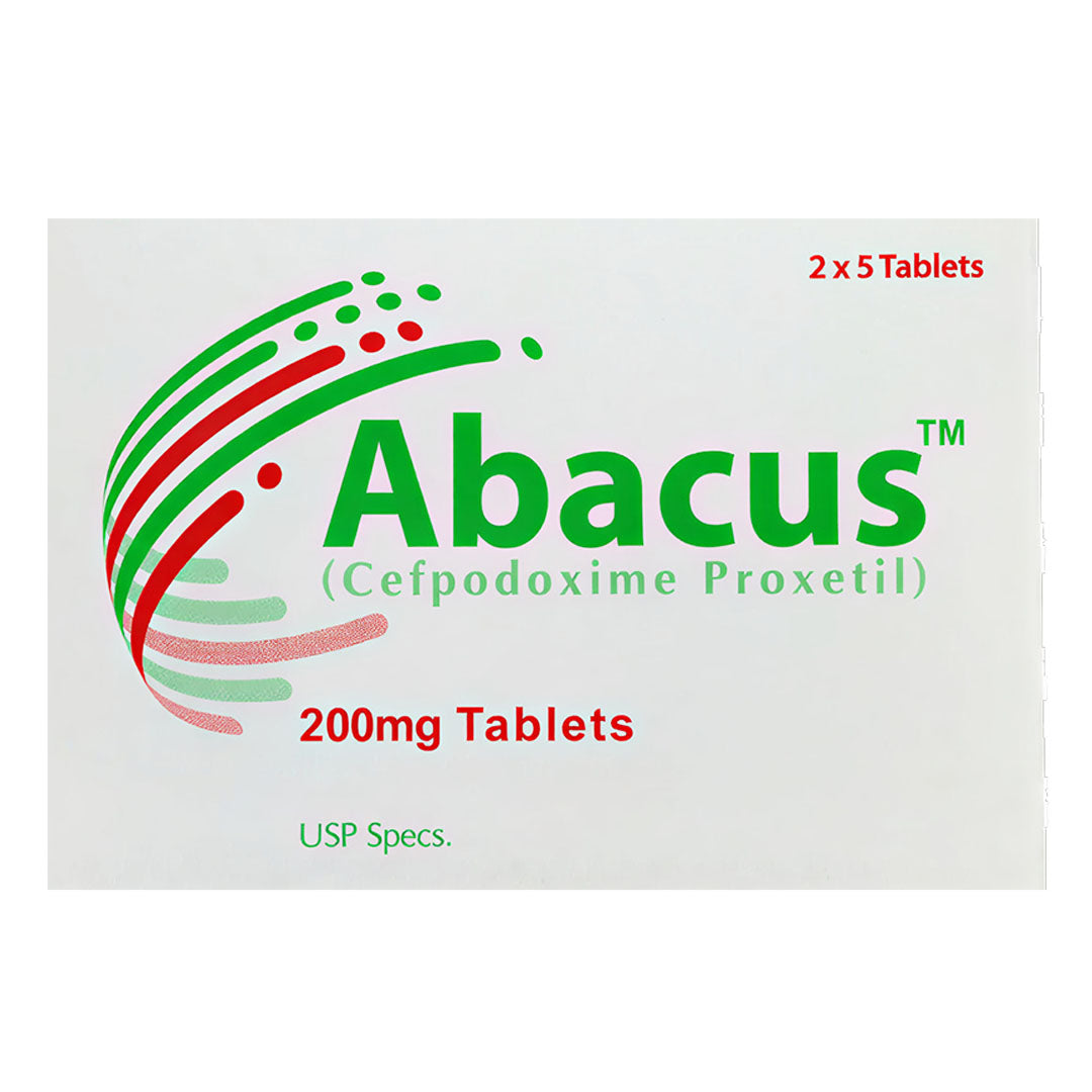 Abacus (Cefpodoxime Proxetil) 200mg, 10 Ct - Sami Pharma