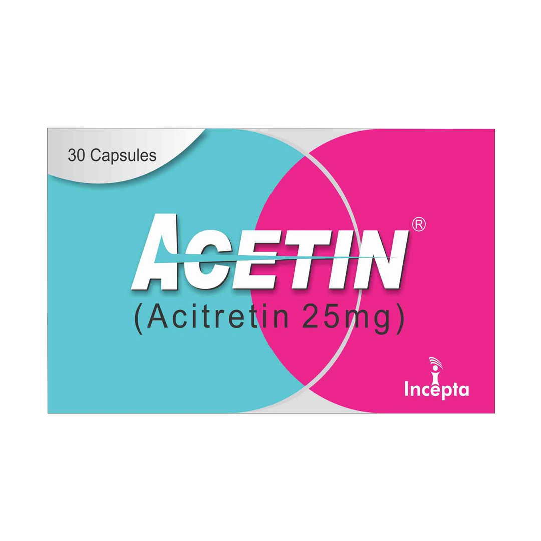 Acetin 25mg, 30 Ct - Genome Pharma