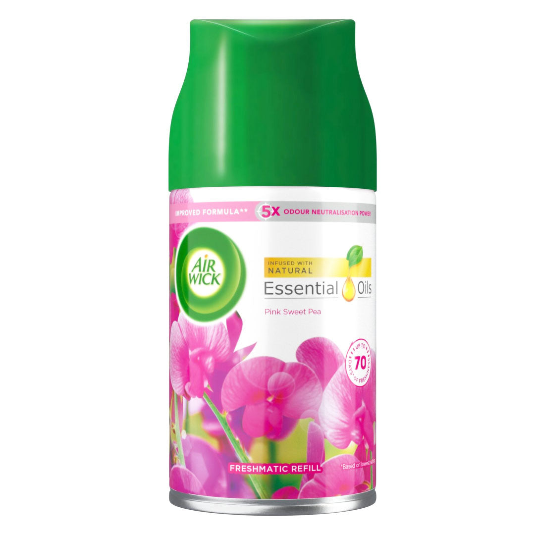 Air Wick Pink Sweet Pea Air Freshener, 250ml