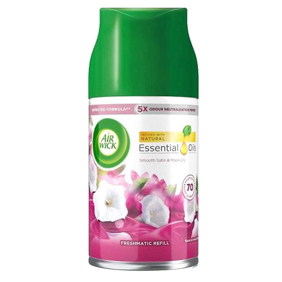 AirWick Smooth Satin Moon Lily Air Freshener, 250ml