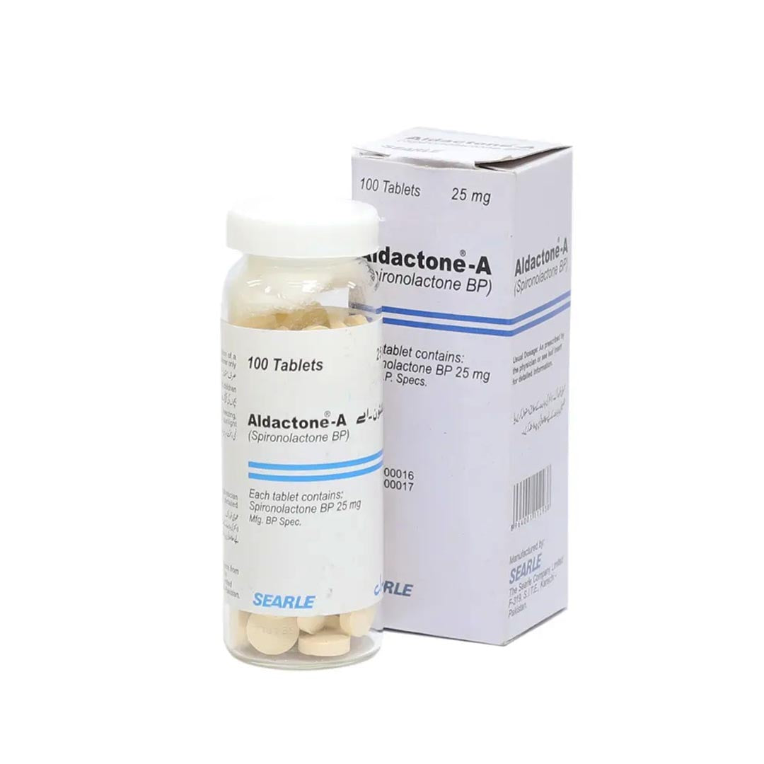 Aldactone-A (Spironolactone) 25mg, 100 Ct - Searle