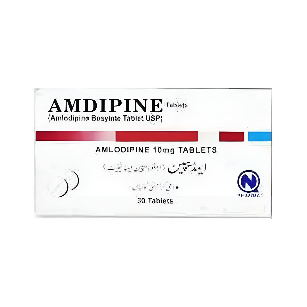 Amdipine (Amlodipine) 10mg, 30 Ct - Nabiqasim