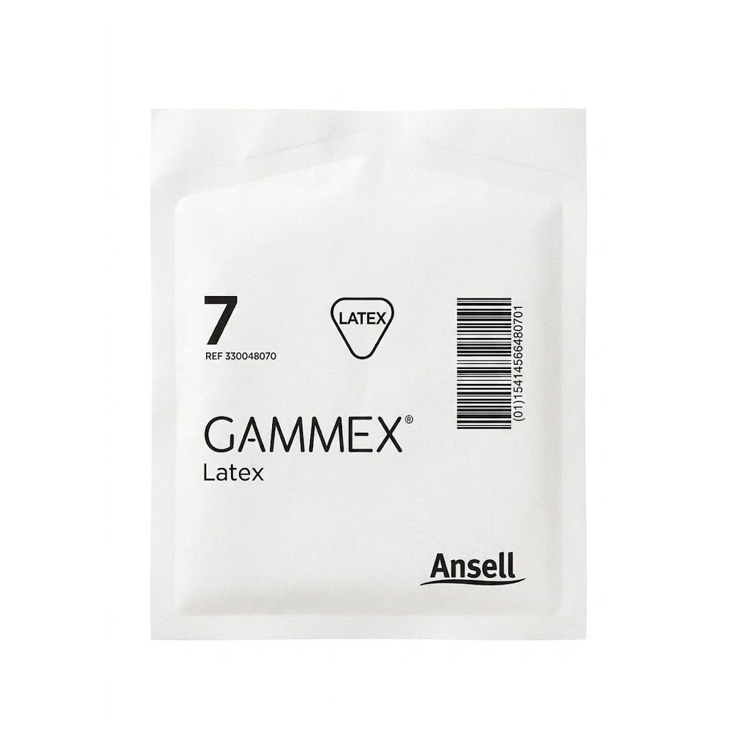 Ansell Gammex Powder Free Latex Gloves (No.7), 1 Ct