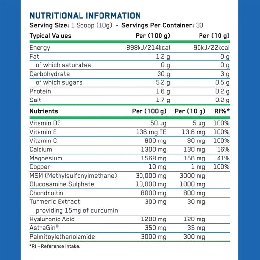 Applied Nutrition Joint Complex Powder, 300g