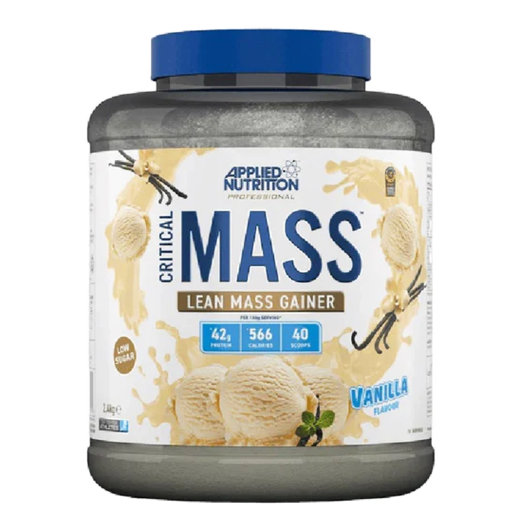 Applied Nutrition Professional Critical Mass - Lean Mass Gainer Vanilla, 2.4Kg