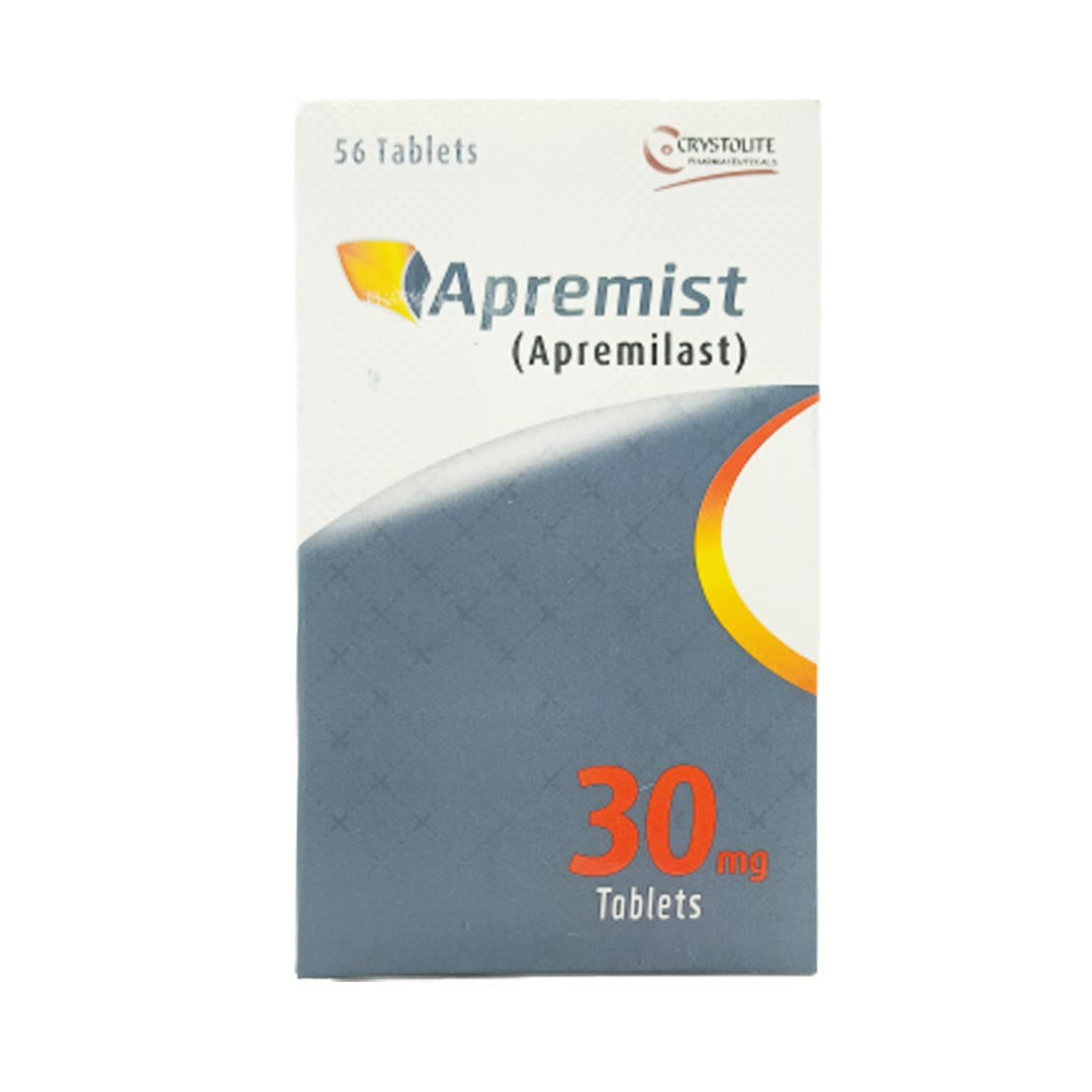 Apremist 30mg, 56 Ct - Crystolite Pharma