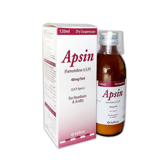 Apsin Dry Suspension, 120ml - Saffron