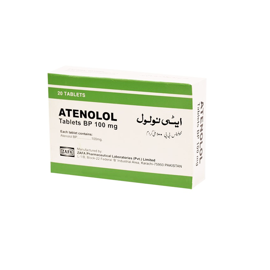 Atenolol Tablets, 20 Ct - Zafa