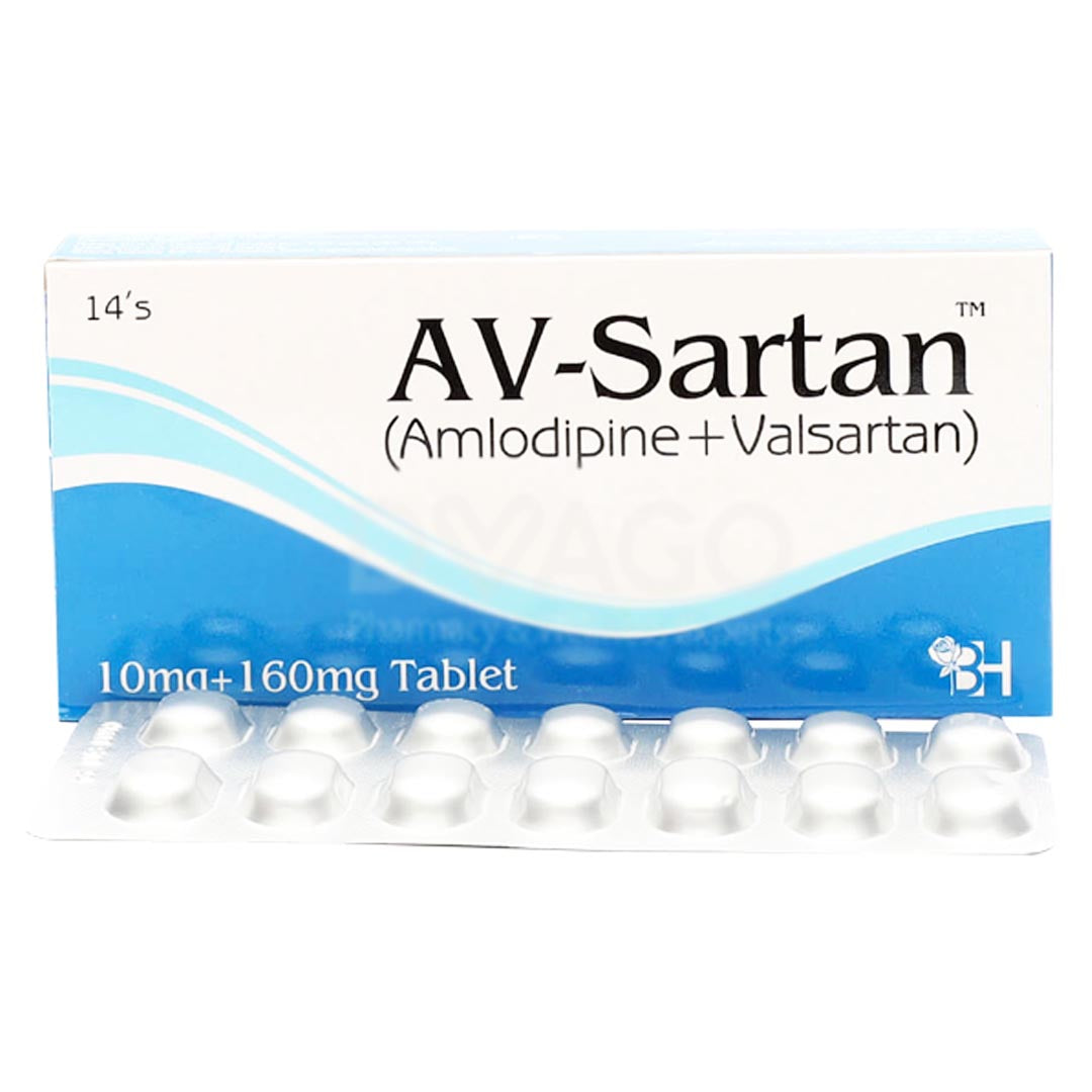 Av-Sartan Tablets 10/160mg, 14 Ct - Barrett Hodgson