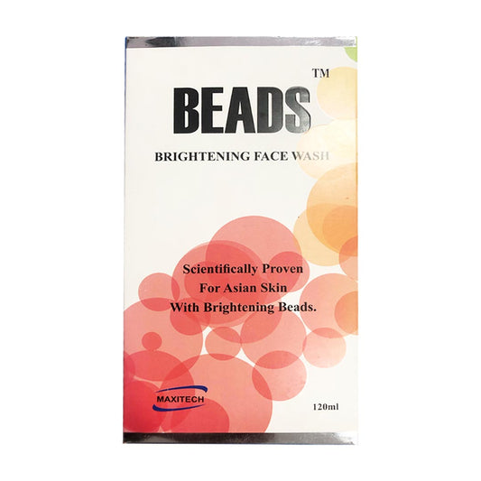 Beads Whitening Face Wash, 120ml - Maxitech