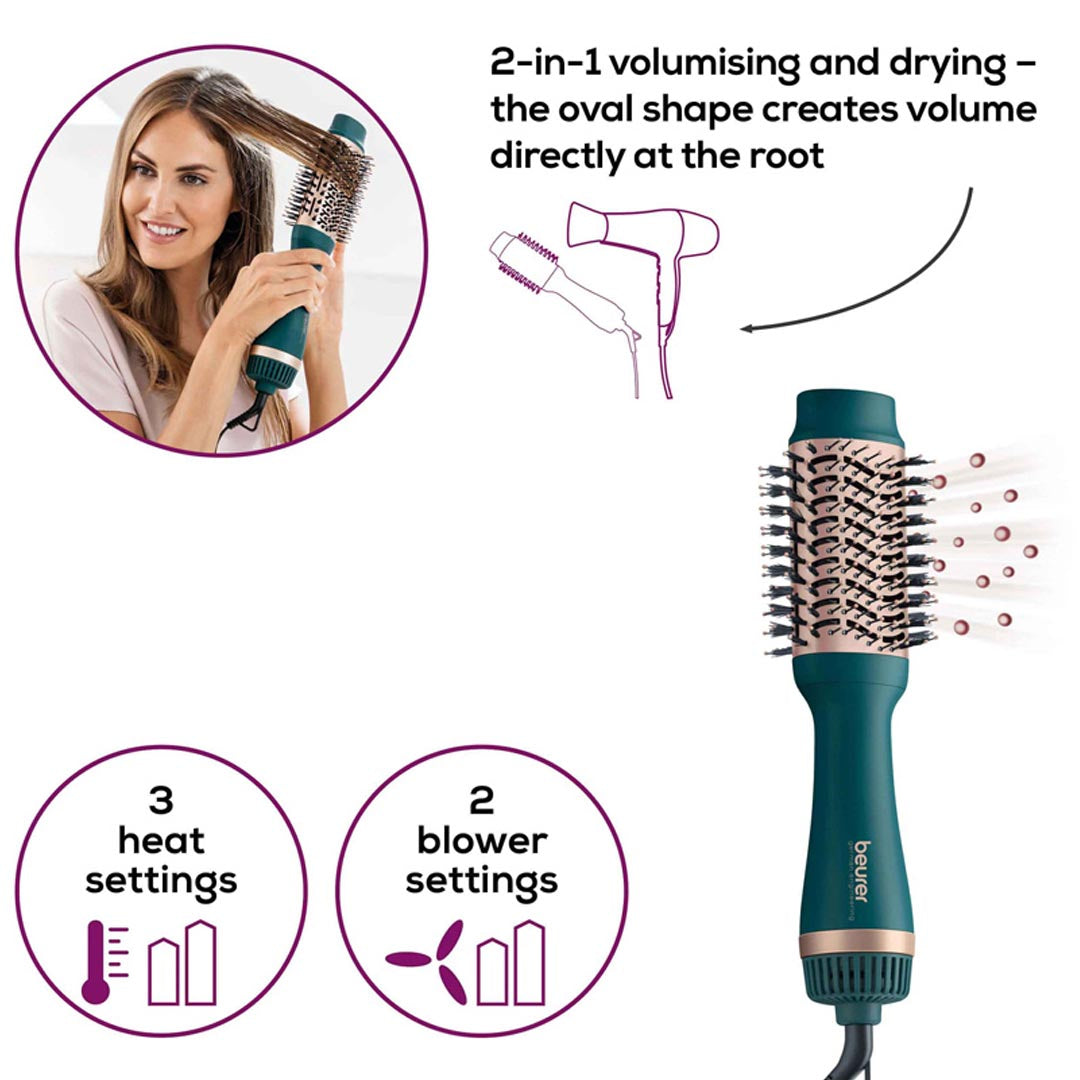 Beurer Beauty 2-in-1 volumising Hair Dryer Brush HC-45