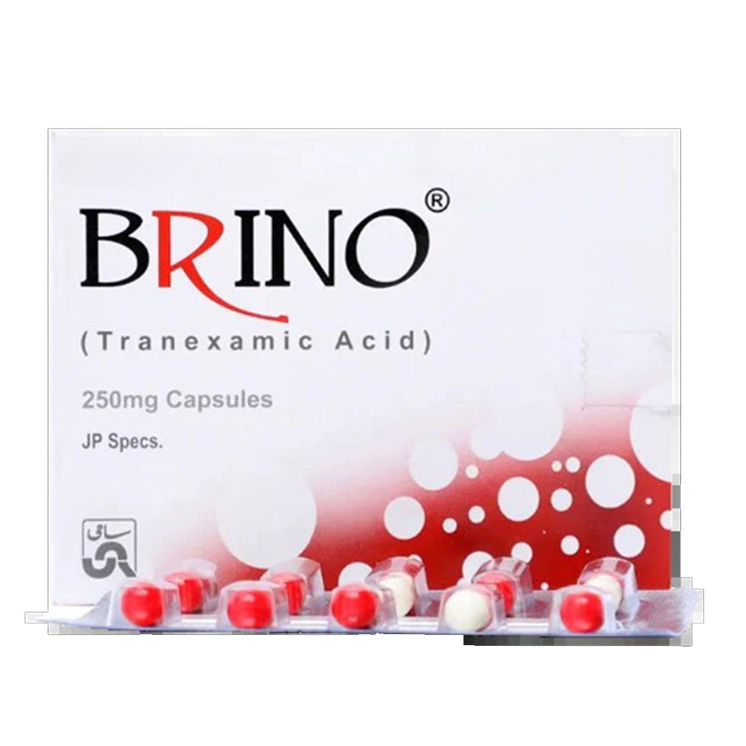 Brino (Tranexamic) 250 mg, 30 Ct - Sami Pharma