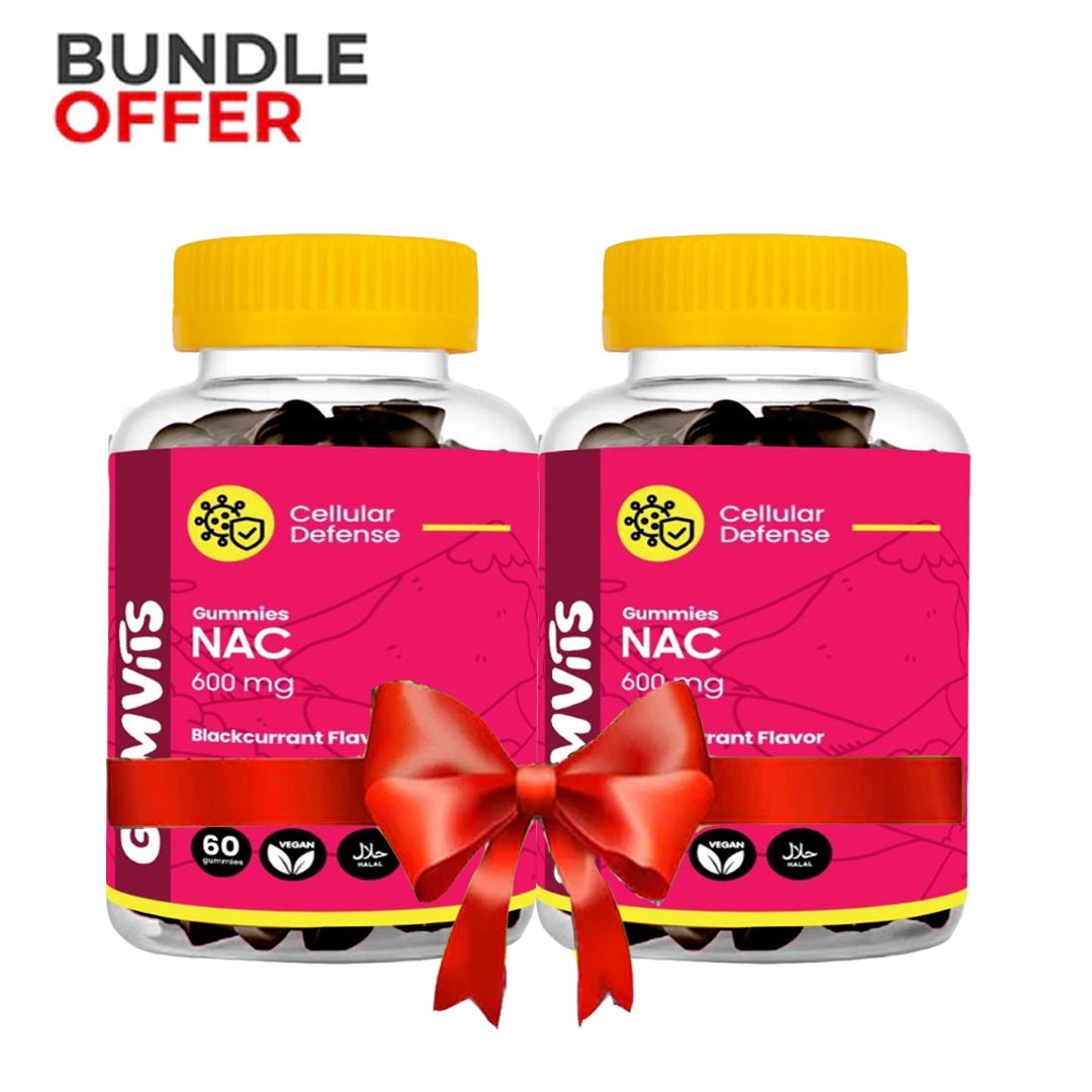 Gumvits NAC 600mg Gummies, 60 Ct