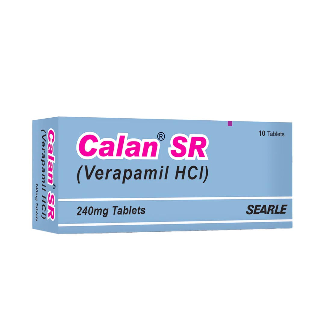 Calan SR (Verapamil) 240mg, 10 Ct - Searle