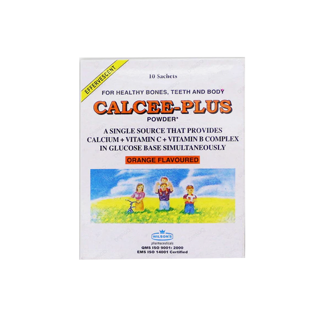 Calcee Plus Sachet (Orange), 10 Ct - Wilson's
