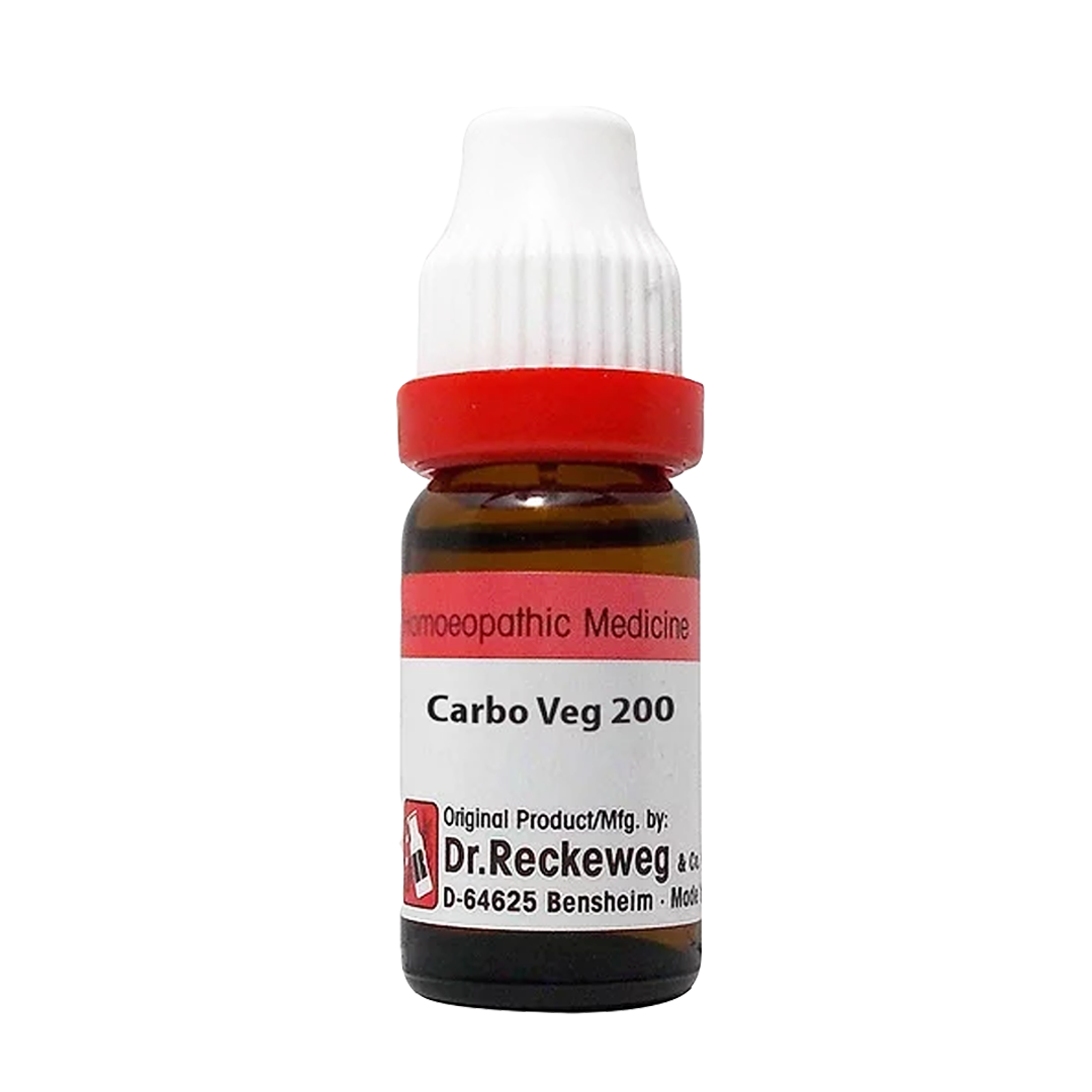 Carbo Vegetabilis 200, 11ml - Dr. Reckeweg