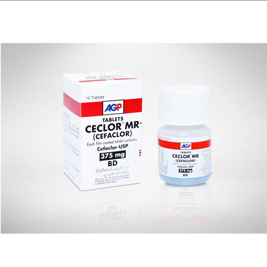 Ceclor MR Tablets 375mg, 10 Ct - AGP