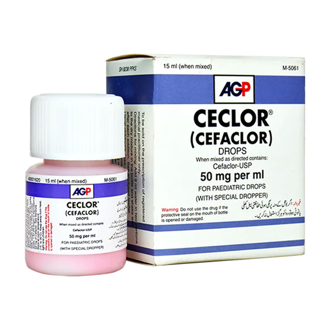 Ceclor Oral Drops 50mg/15ml - AGP