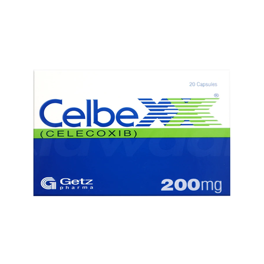 Celbexx Capsules 200mg, 20 Ct - Getz Pharma