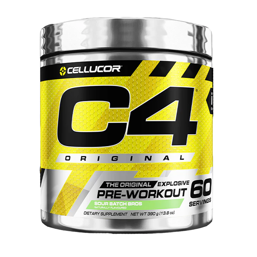 Cellucor C4 Original Pre-workout (Sour Batch Bros), 60 Servings