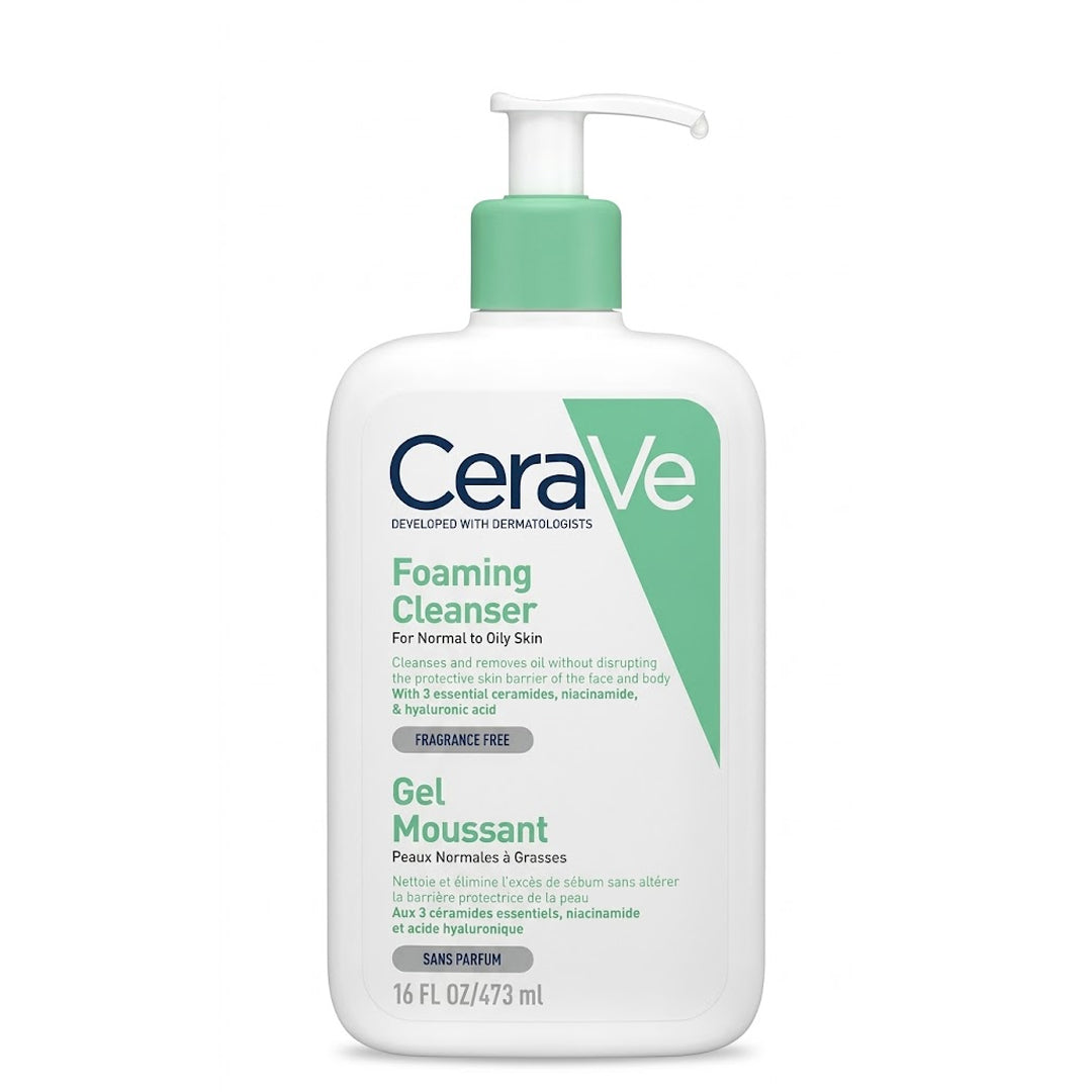 CeraVe Foaming Cleanser Fragrance Free, 473ml