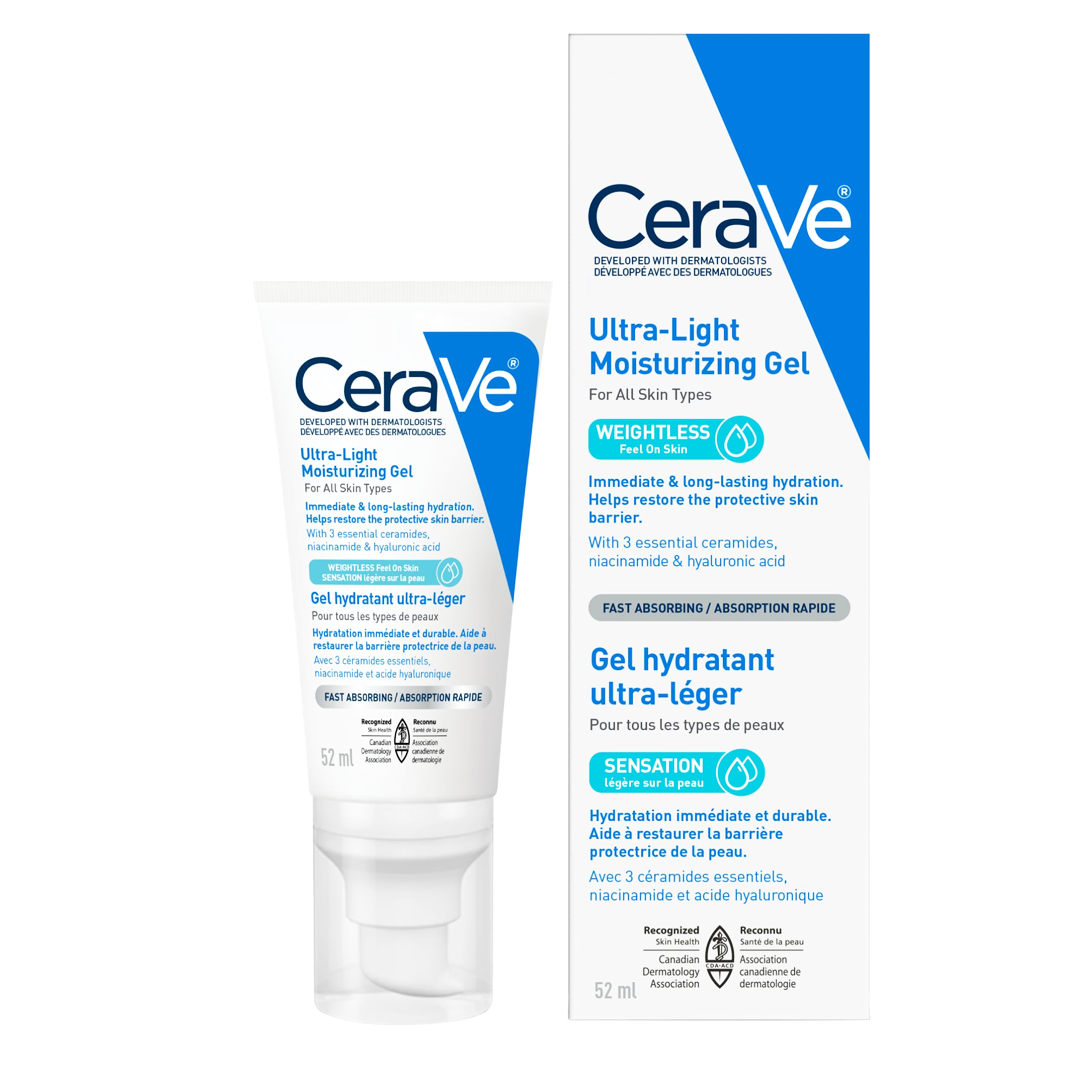 CeraVe Ultra Light Moisturizing Gel, 52ml