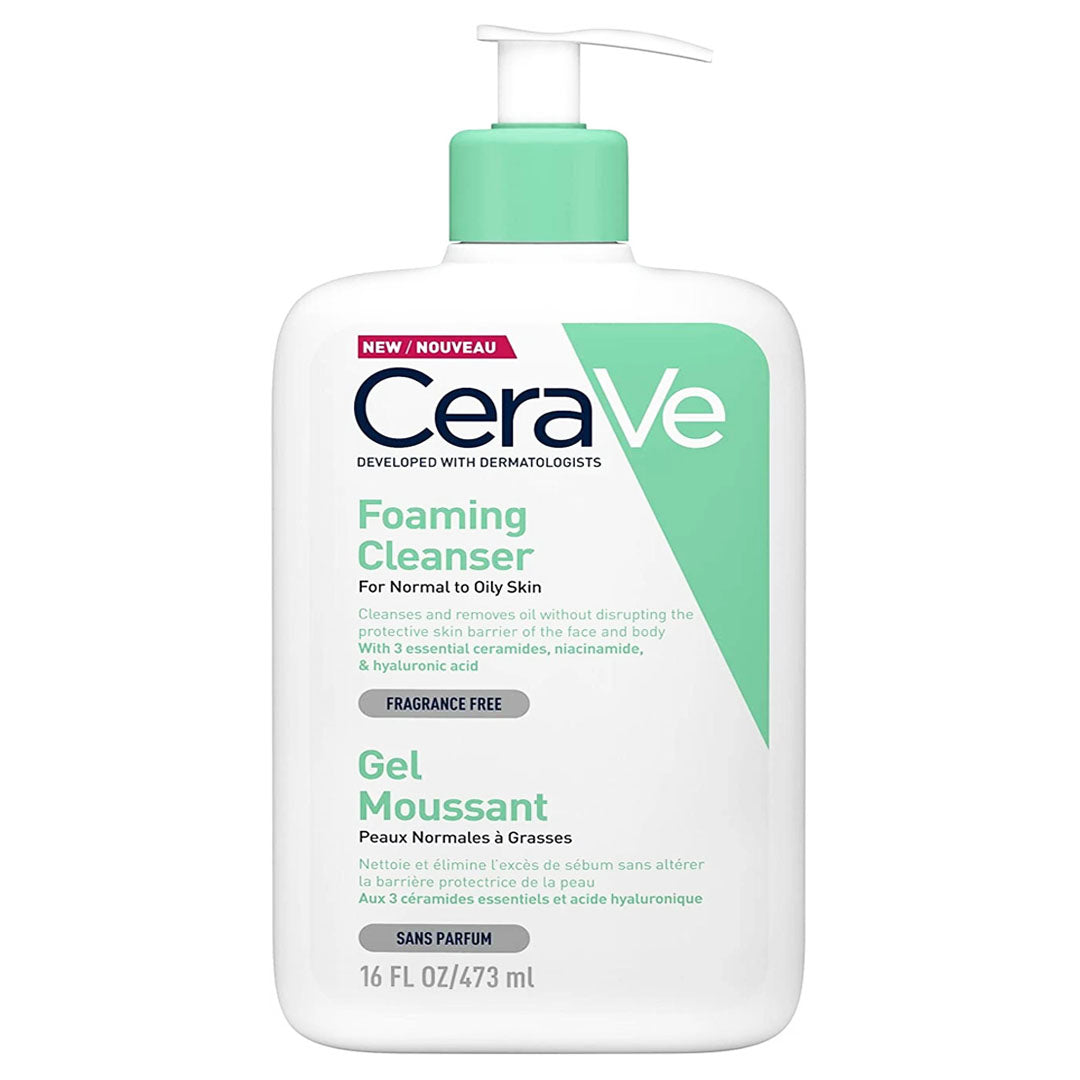 CeraVe Foaming Cleanser Fragrance Free, 473ml
