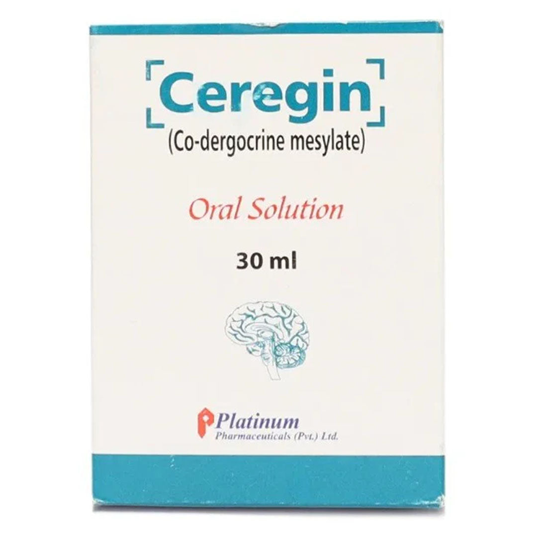 Ceregin (Co-dergocrine mesylates) Oral Solution, 30 ml - Platinum Pharma