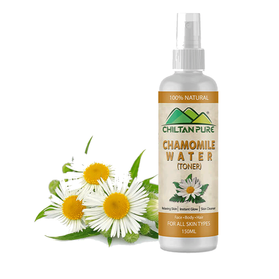 Chamomile Floral Water, 150ml - Chiltan Pure