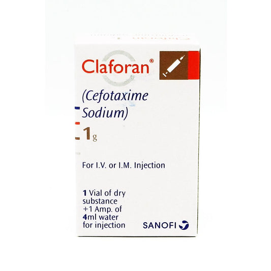 Claforan Injection 1g, 1 Ct - Sanofi