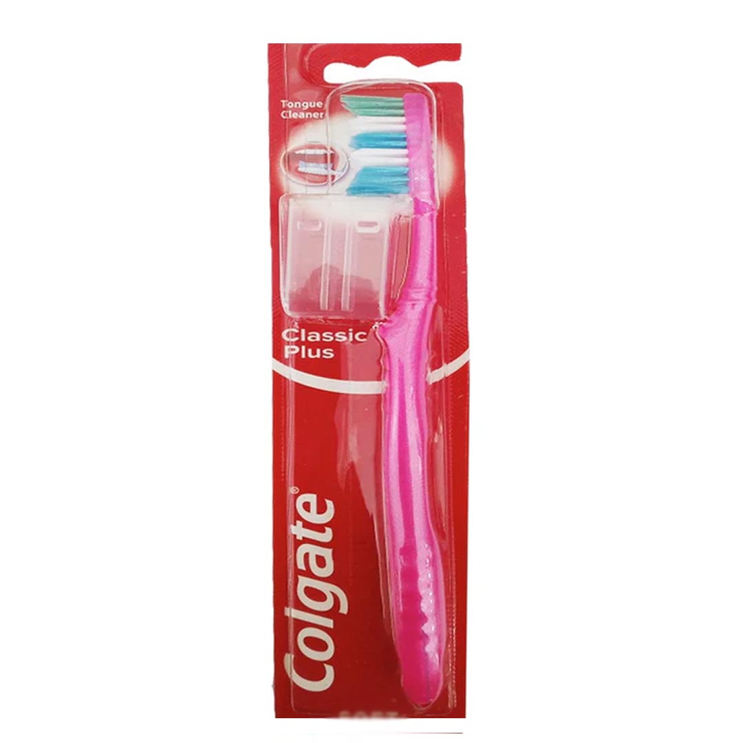 Colgate Classic Plus Medium Toothbrush, 1 Ct
