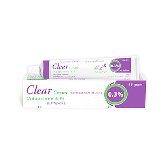 Clear Cream 0.3%, 15g - Saffron
