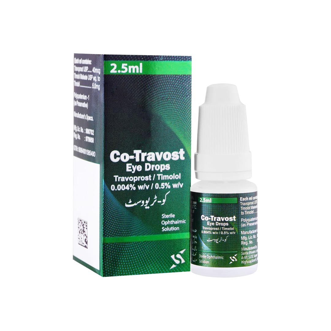 Co-Travost Eye Drop, 2.5ml - Sante