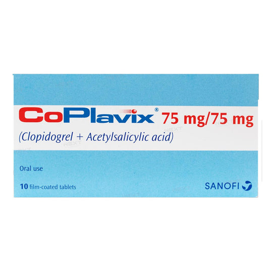 CoPlavix 75/75mg Tablets, 10 Ct - Sanofi