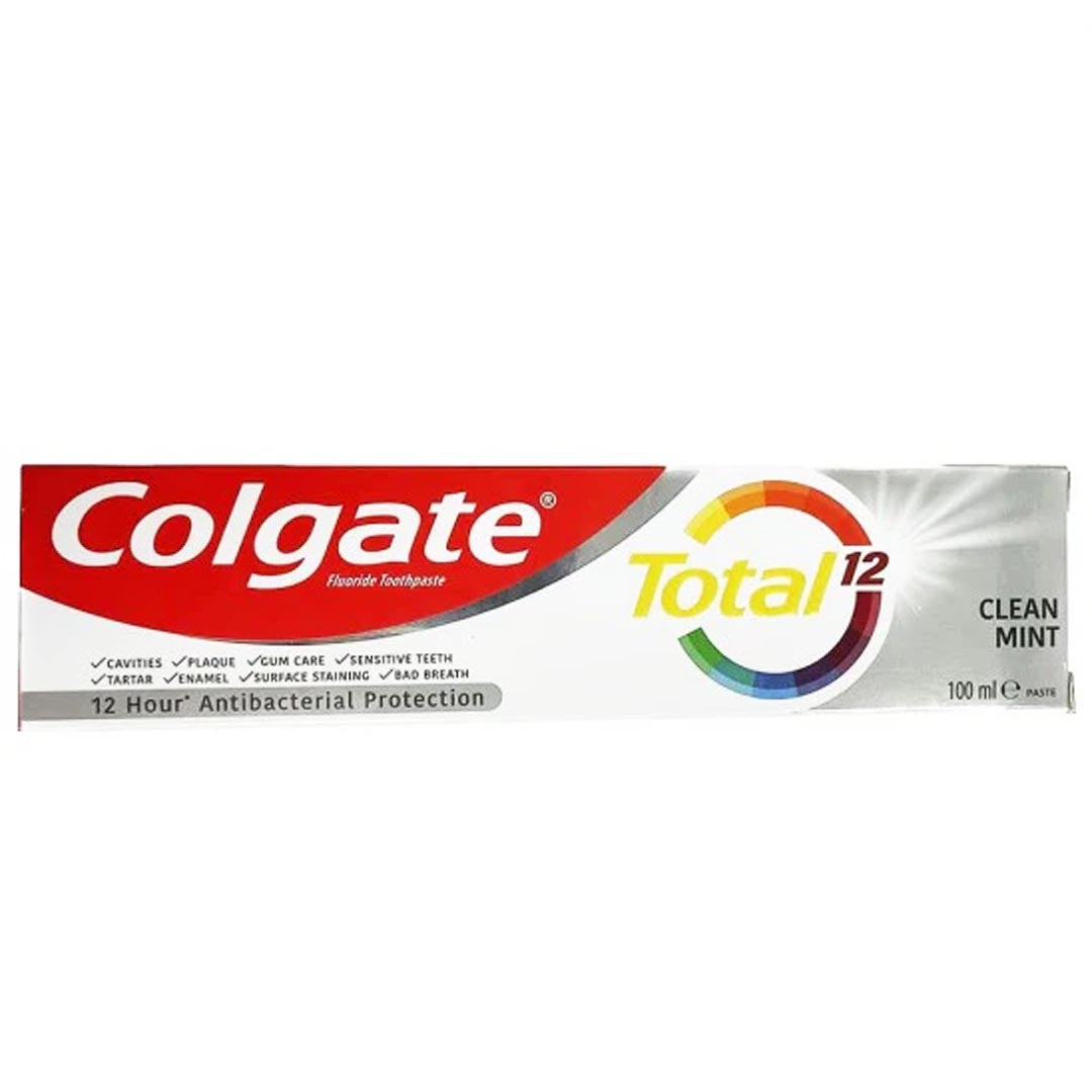 Colgate Total 12 Clean Mint Toothpaste, 100ml