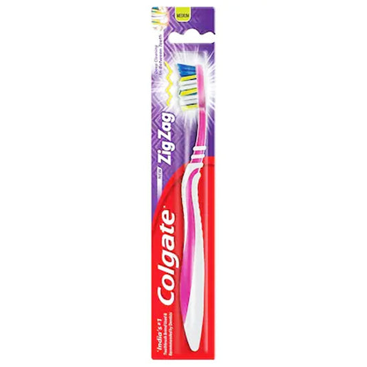 Colgate ZigZag Medium Toothbrush, 1 Ct