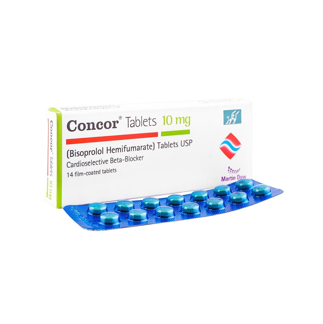 Concor Tablets 10mg 14 Ct Martin Dow