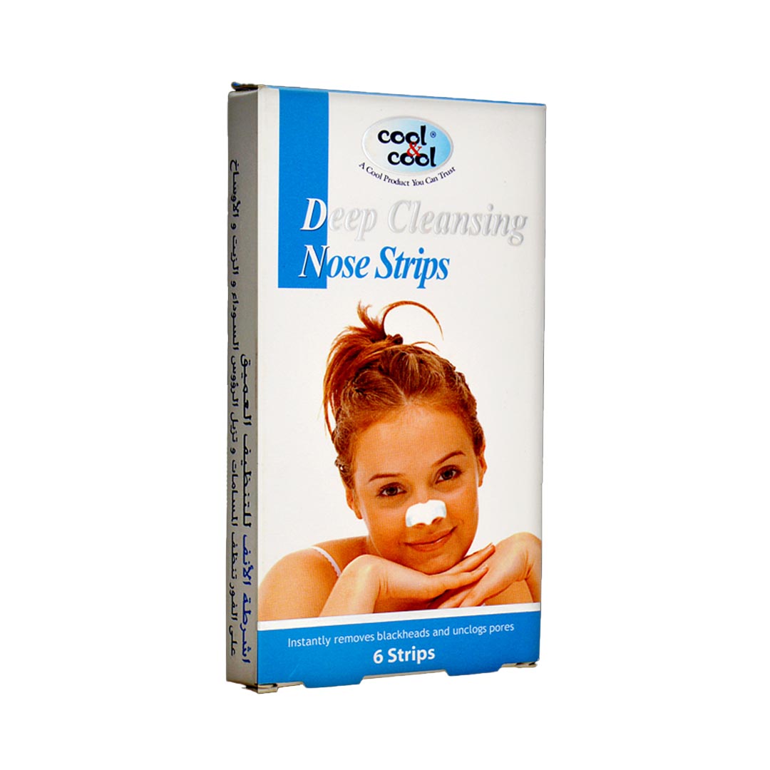 Cool & Cool Deep Cleansing Nose Strips, 6 Ct