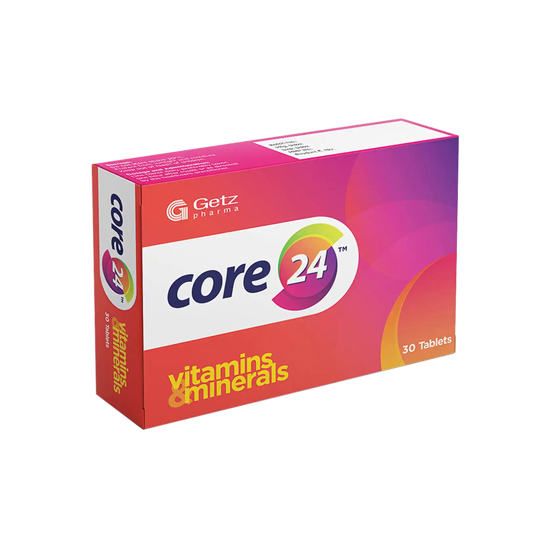 Core 24 Tablet, 30 Ct - Getz Pharma