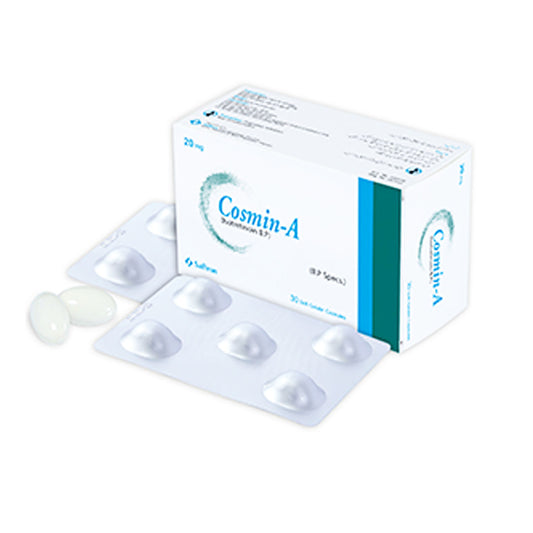 Cosmin-A Capsules 20mg, 30 Ct - Saffron