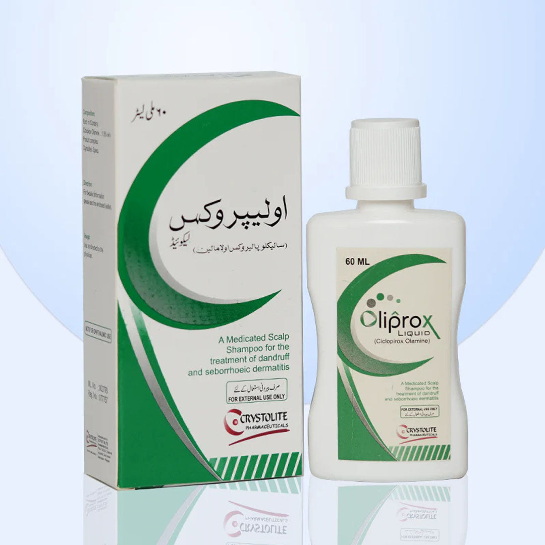 Crystolite Oliprox Liquid Shampoo, 60 ml