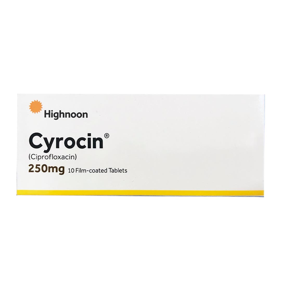 Cyrocin Tablets 250mg, 10 Ct - Highnoon
